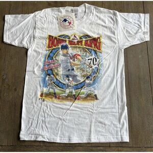Mark McGwire Home Run King MLB Cardinals 70 1998 T Shirt Size Large NWT G14 G15